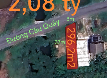 Bán gấp lô đất thổ mặt tiền nhựa Cầu Quây giá 2,08 tỷ