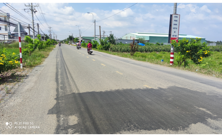 Bán lô đất thổ lúa mặt tiền tỉnh lộ 833 giá 10 tỷ