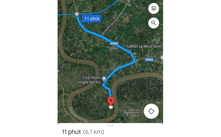 Bán lô đất thổ lúa mặt tiền đê bao giá 10 tỷ