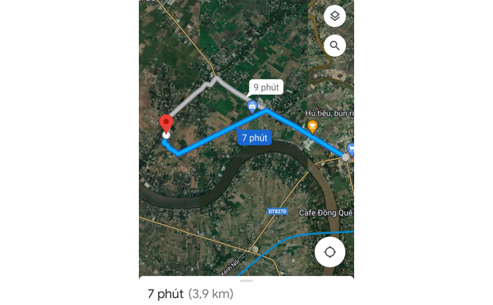 Bán lô đất thổ vườn có nhà giá 6,8 tỷ