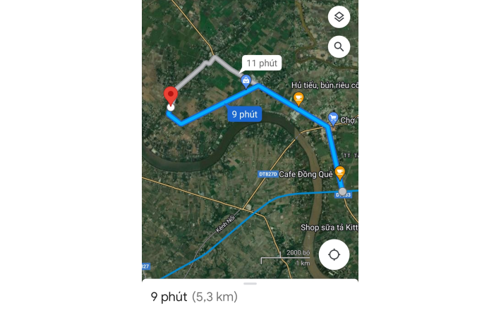 Bán lô đất thổ vườn có nhà giá 6,8 tỷ