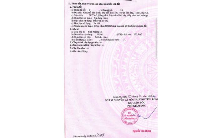 Bán nhà biệt thự phố vị trí chiến lược vị trí trung tâm huyện giá 4,2 Tỷ