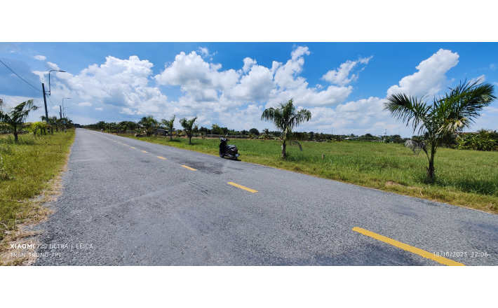 Bán gấp lô đất lúa chuyển thổ mặt tiền Đường Nguyễn Hoàng Anh giá 6,38 tỷ