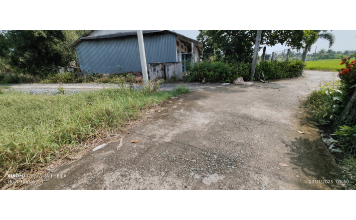 Bán lô đất thổ cất nhà vườn giá 750 triệu