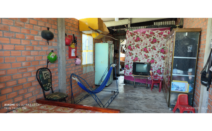 Bán lô đất thổ hai mặt tiền đường Bê tông 3 m giá 680 triệu