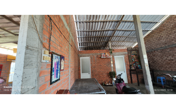Bán lô đất thổ hai mặt tiền đường Bê tông 3 m giá 680 triệu