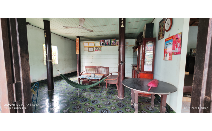 Bán lô đất thổ vườn mặt tiền đê bao hạ giá 5 tỷ