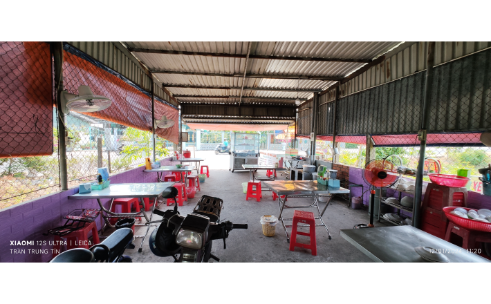 Bán  đất và nhà mặt tiền trung tâm thị trấn Tân Trụ giá 6 tỷ 