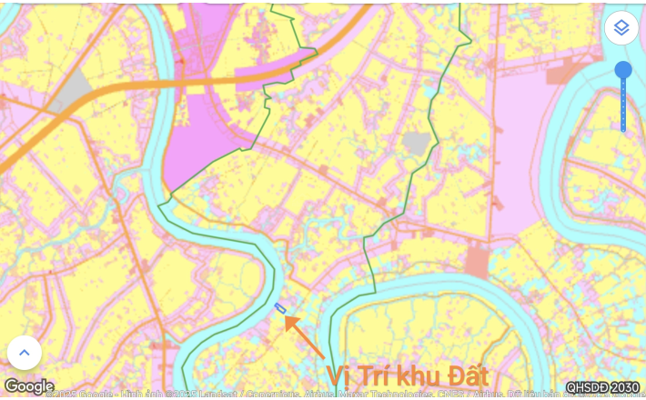 Bán lô đất thổ lúa mặt tiền đường đan 3m giá 3 tỷ