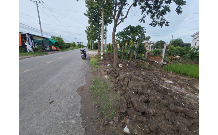Bán  lô đất lúa chuyển thổ mặt tiền  DH25 giá 1 tỷ  