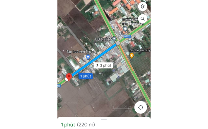 Bán lô đất thổ mặt tiền DH25 giá 4 tỷ