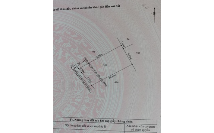 Bán lô đất thổ Bình Tịnh xây biệt thự vườn giá 1,2 tỷ