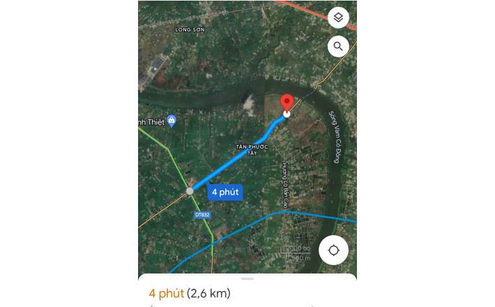 Bán lô đất thổ có nhà làm kho xưởng gần Quốc Lộ 50B giá 13tỷ