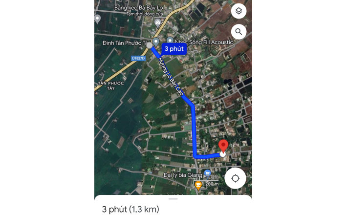 Bán lô đất thổ vườn gần Quốc Lộ 50B giá 3,9 tỷ