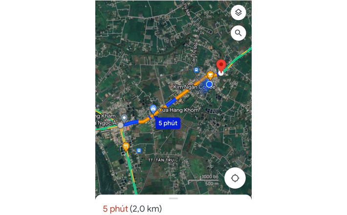🎯 Bán gấp nhà ngay chân Cầu Chợ Tân Trụ giá rẻ 1 tỷ
