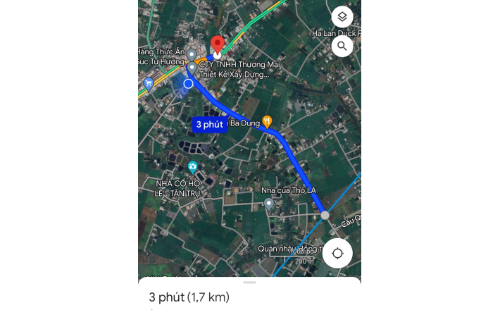 🎯 Bán gấp nhà ngay chân Cầu Chợ Tân Trụ giá rẻ 1 tỷ