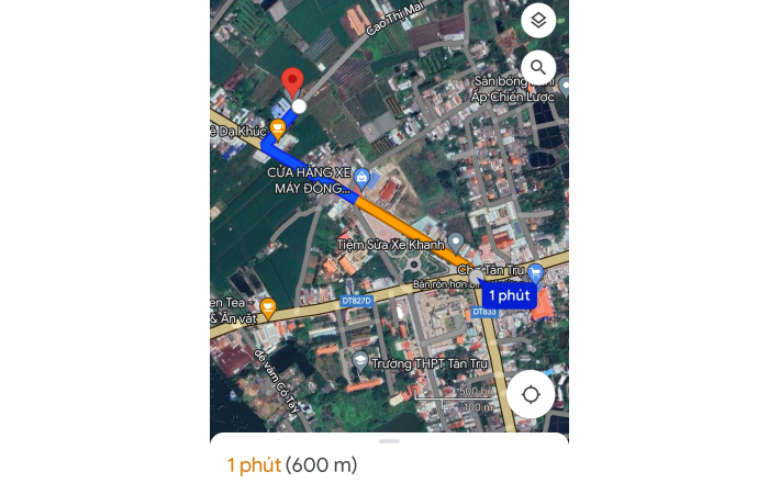 Bán lô đất thổ mặt tiền Cao Thị Mai giá 6,9 tỷ
