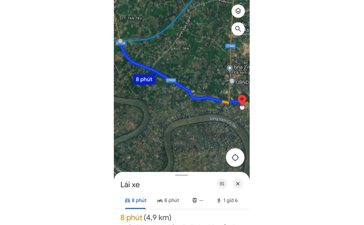 Bán gấp lô lúa xã Nhựt Ninh giá 550 triệu