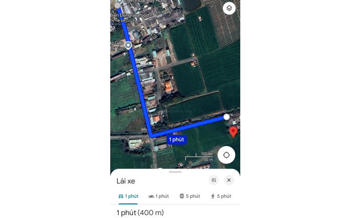Bán gấp lô đất lúa vị trí trung tâm giá 1,1 tỷ