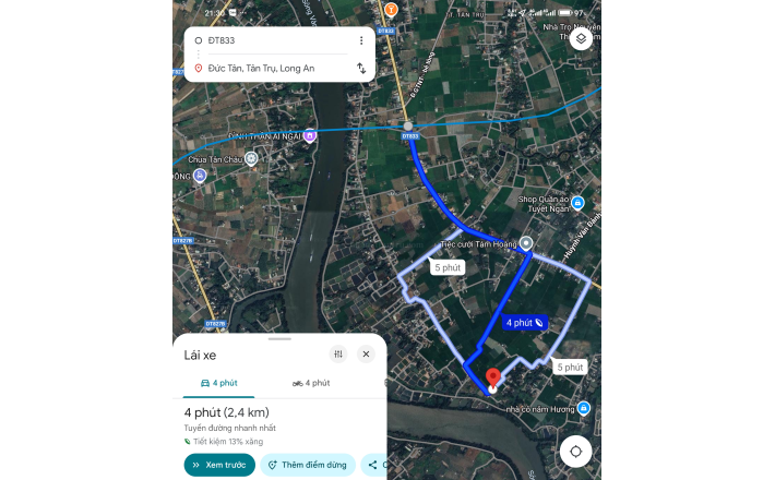 Bán gấp lô đất thổ lúa làm nhà vườn giá 1,3 tỷ 