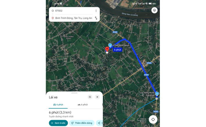 Bán lô đất thổ lúa làm nhà vườn giá 1,8 tỷ  